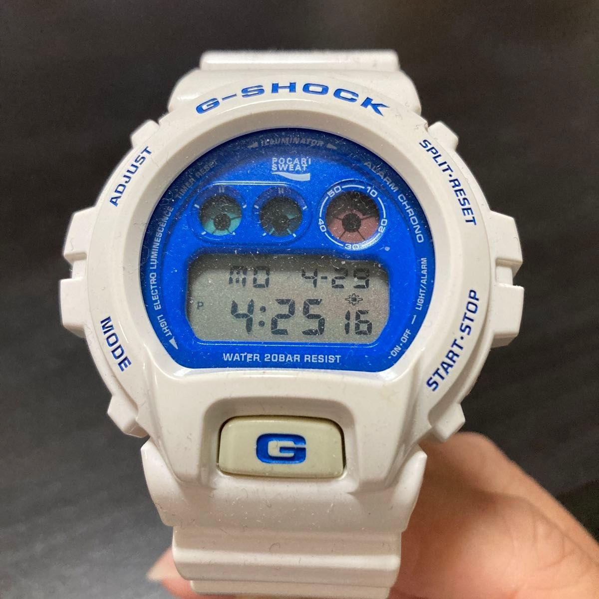 CASIO G-SHOCK カシオ 腕時計 ブルー ジーショック クレイジーカラーズ DW-6900FS クォーツ腕時計