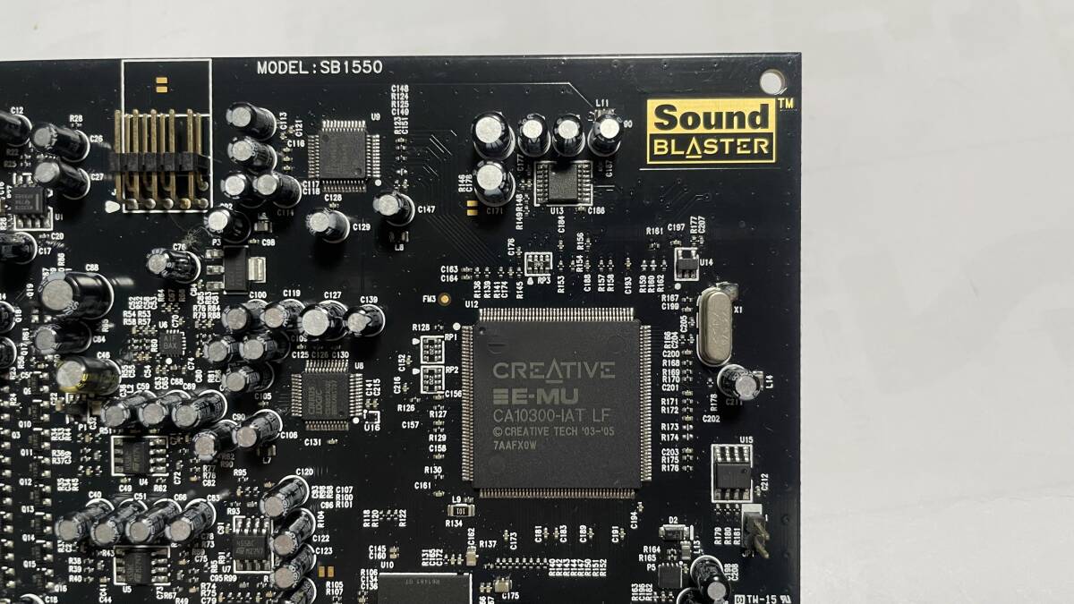 Creative ハイレゾ対応 サウンドカード Sound Blaster Audigy Rx PCI-e SB-AGY-RX 動作確認済みの画像3