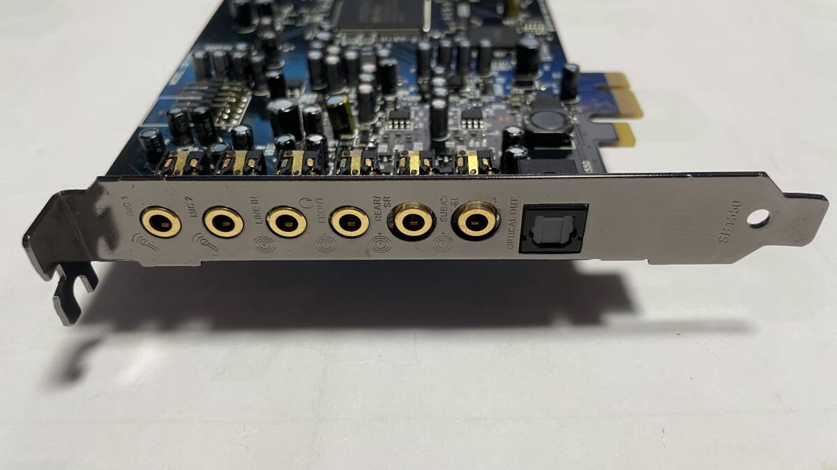 Creative ハイレゾ対応 サウンドカード Sound Blaster Audigy Rx PCI-e SB-AGY-RX 動作確認済みの画像4