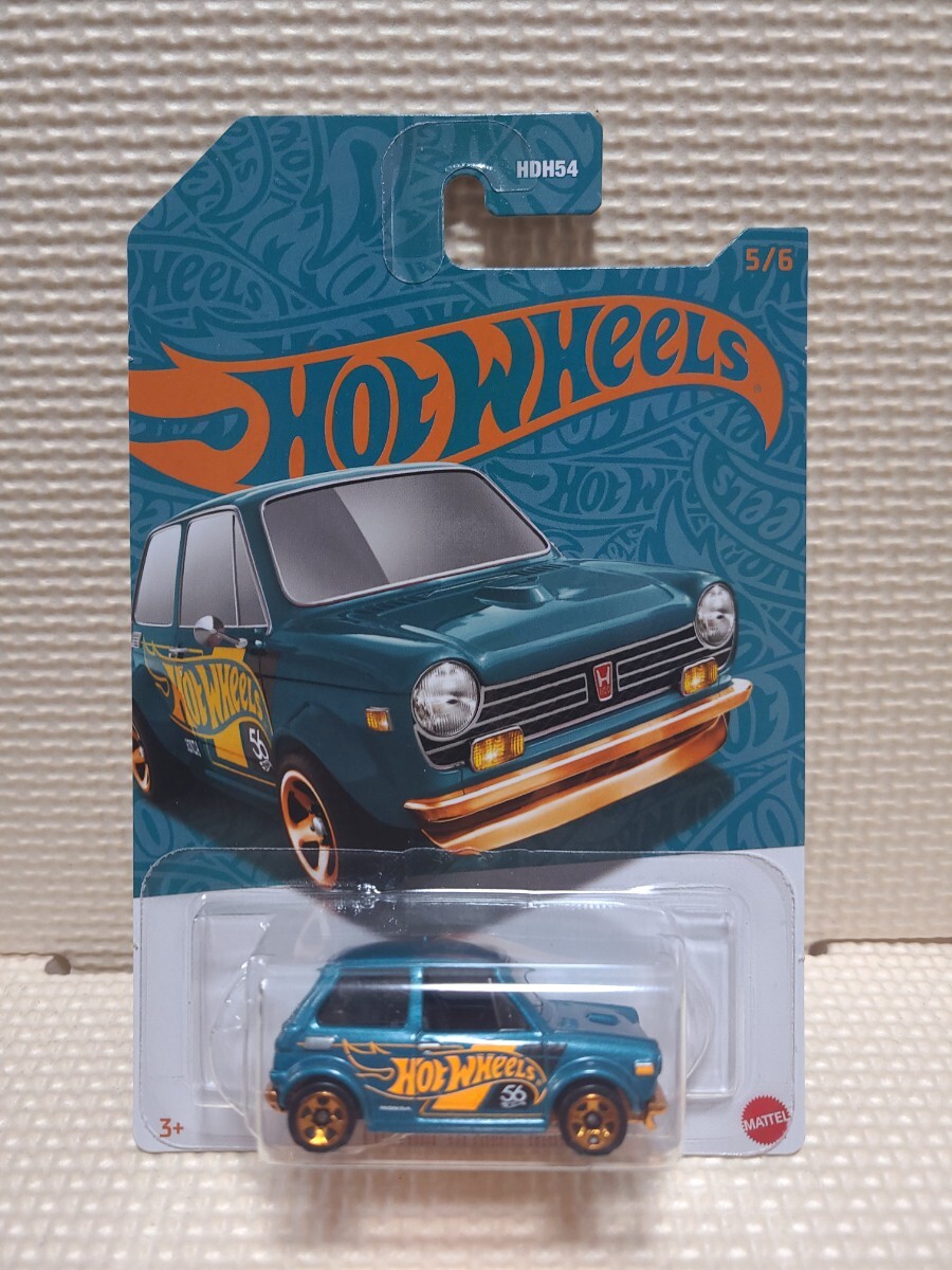 HOT WHEELS ホットウィール パール＆クローム 56周年 CUSTOM '70 Honda N600 ホンダ アニバーサリーアソート N360 カスタム_画像1