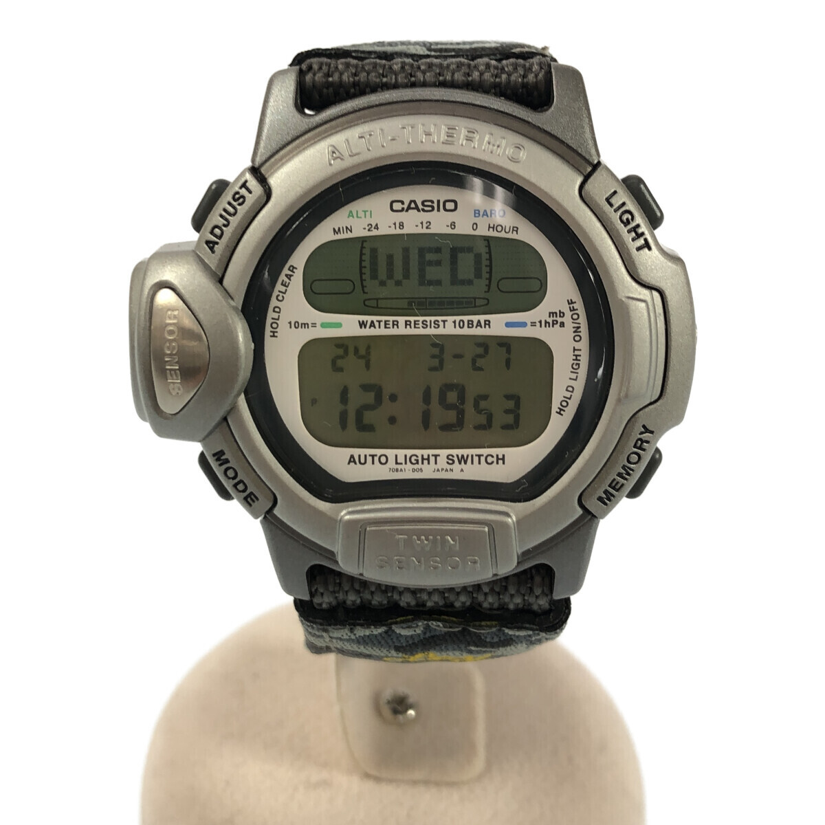 CASIO PRO TREK [men3730M] TREK PRL-20 Trek наручные часы WWF батарейка заменен прекрасный товар мужской OC