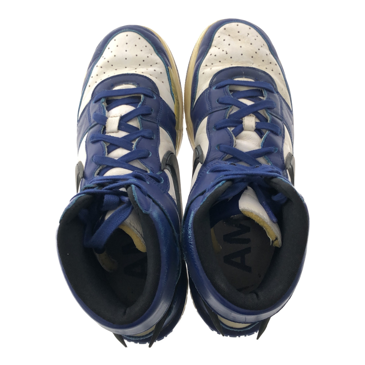 NIKE ナイキ 【men3770M】 DUNK HIGH Deep Royal ダンクハイ ディープロイヤル ハイカットスニーカー ホワイト/ブルー 51N_画像4