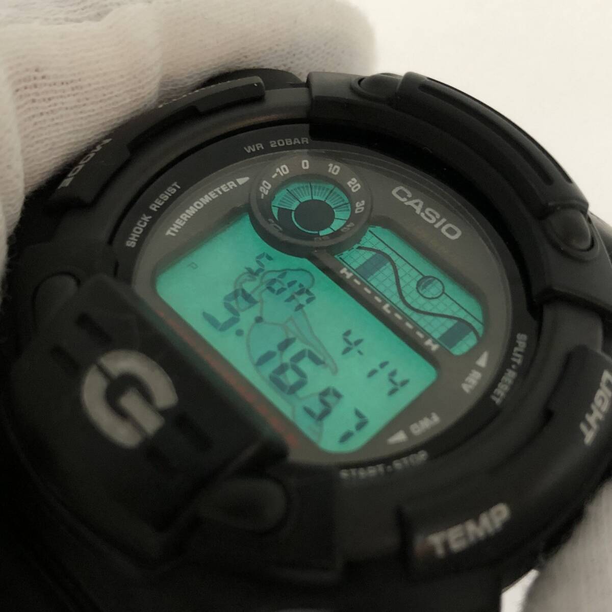 ジャンク G-SHOCK ジーショック CASIO カシオ 腕時計 DW-8600ZJ-1T FISHERMAN フィッシャーマン メンインブラック 【ITCVILBAWXW7】の画像9