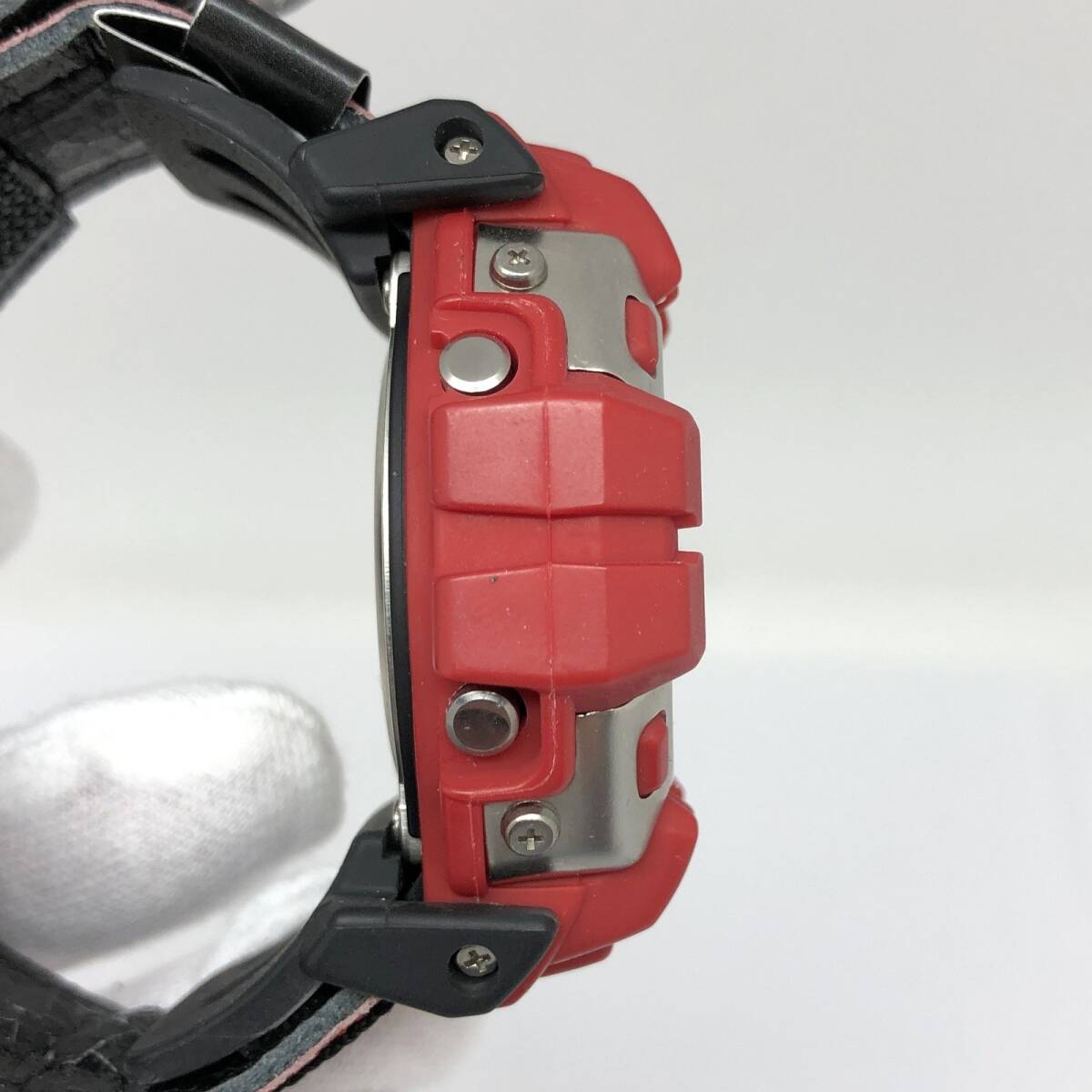 ジャンク G-SHOCK ジーショック CASIO カシオ 腕時計 DW-8300BG インラインホッキー レッド ブラック デジタル 樹脂 【ITBAA2N4NHQW】の画像3