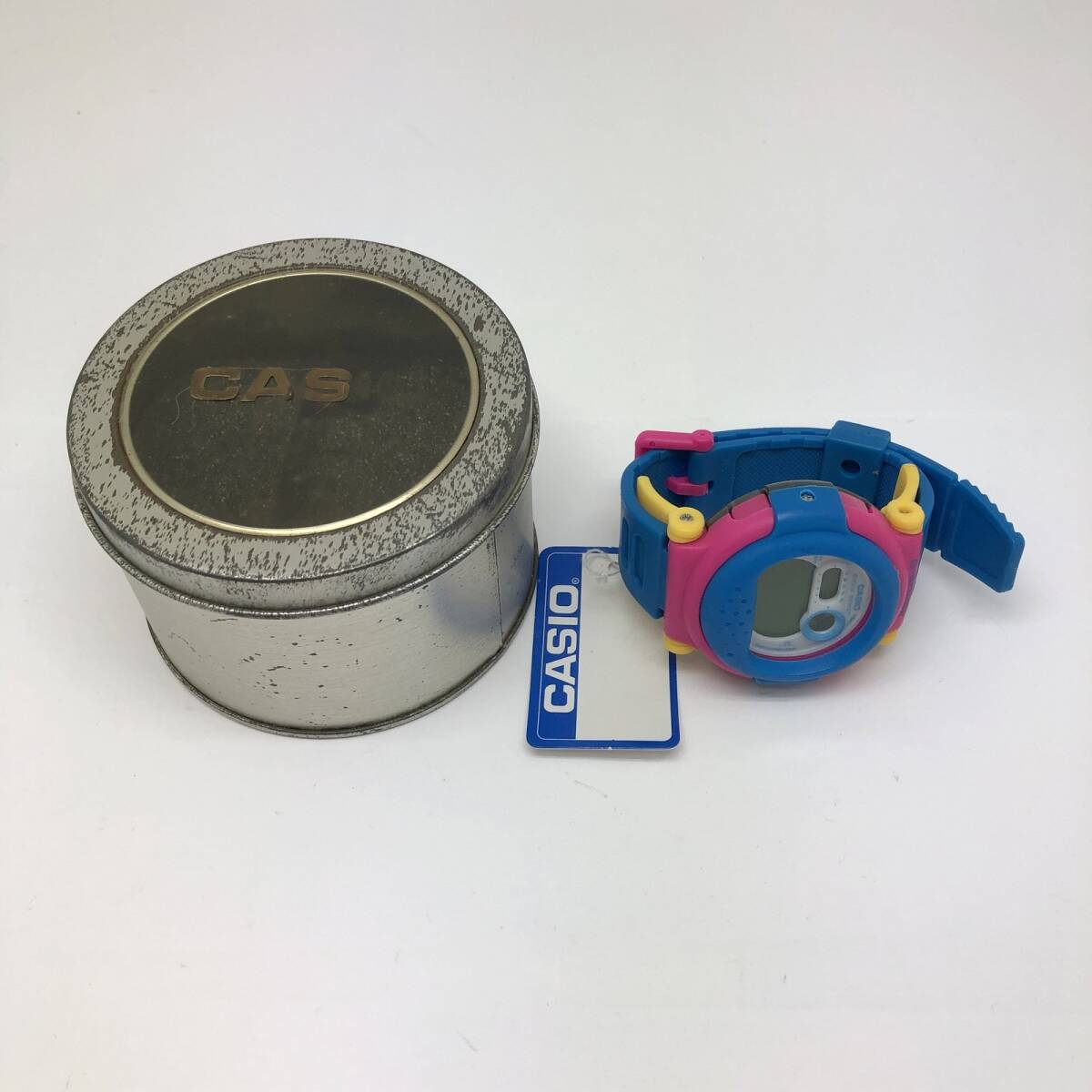 ジャンク G-SHOCK ジーショック CASIO カシオ 腕時計 G-001-2 カプセルタフ マルチカラー ブルー ピンク デジタル 樹脂 【ITE3NFLPB60P】_画像10