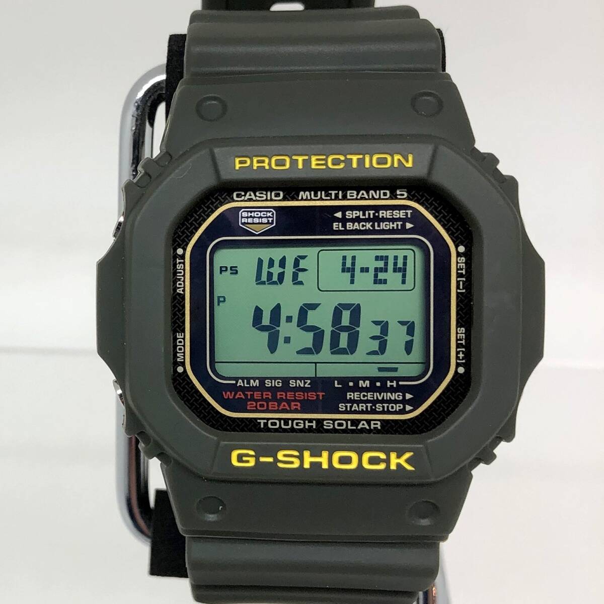 G-SHOCK ジーショック CASIO カシオ 腕時計 GW-M5600A-3 デジタル タフソーラー 電波ソーラー 樹脂 グリーン メンズ 【IT0R77XYHHKX】の画像1