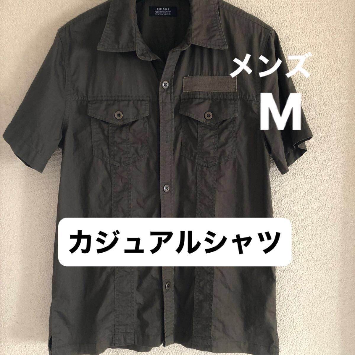 半袖カジュアルシャツ/半袖シャツ/メンズM＊5/10迄の価格