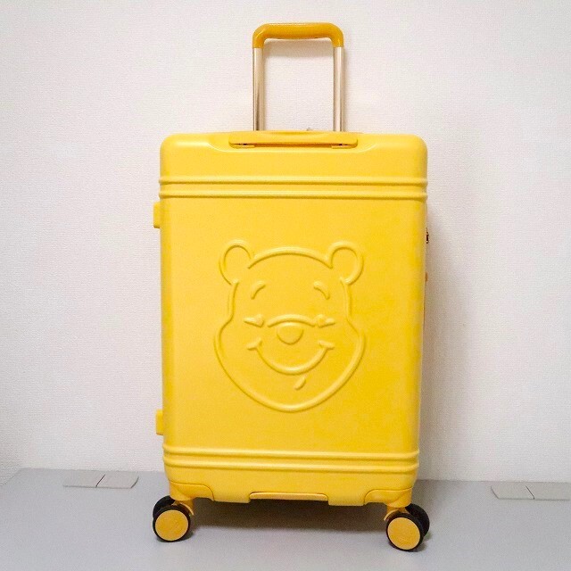 1 иен старт * чемодан m размер средний маленький размер Disney Винни Пух Carry кейс 3.4.5.TSA легкий лицо желтый M598