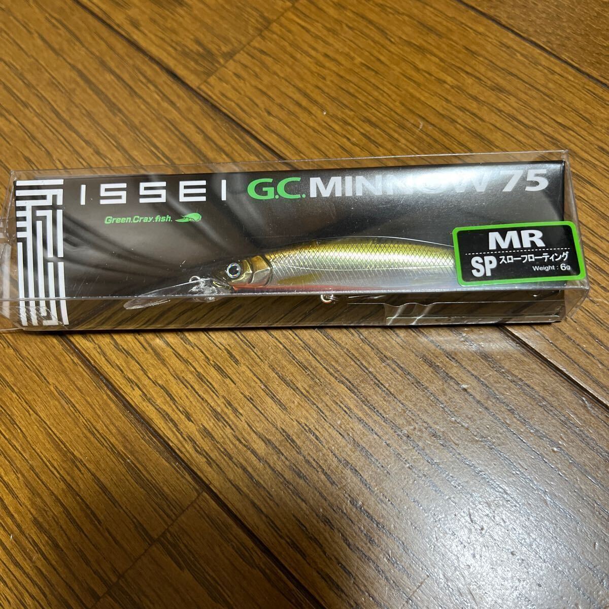 一誠 ISSEI GC MINNOW 75 MR SP、脚長沈み蟲1.8、AKパンチ2.4 セット！人気カラー！新品未使用！送料無料！の画像2