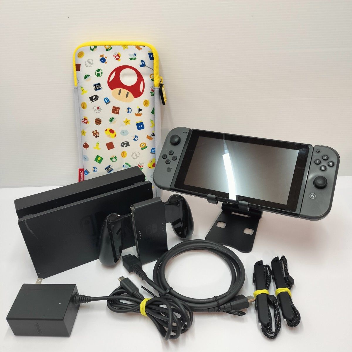 ニンテンドースイッチ switch グレー　旧バッテリー　訳あり