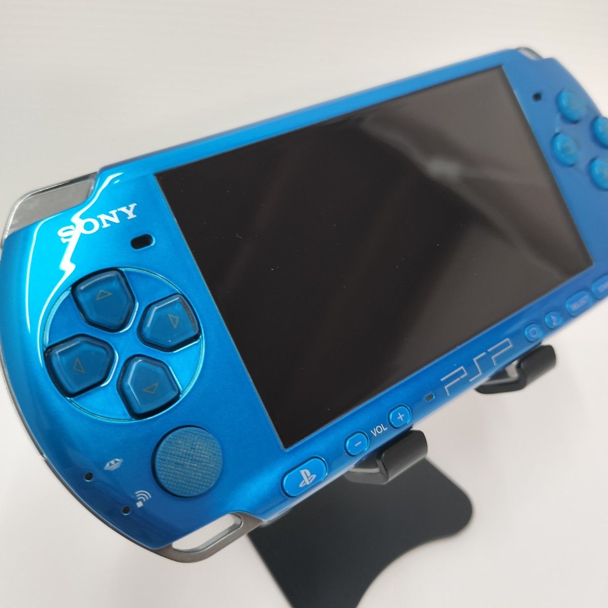 ⑥PSP3000　プレイステーションポータブル  バイブラント ブルー