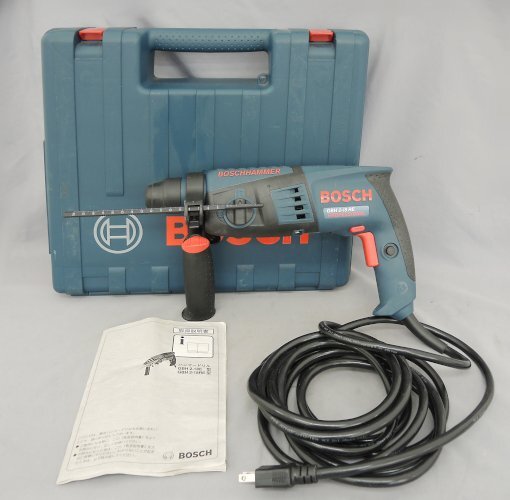 BOSCH GBH 2-18RE ボッシュ ハンマドリル 単相100Ⅴ 50hz/60hz 中古品 箱 取説 現状おわたし