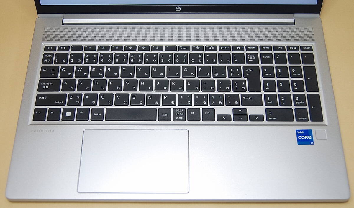 HP ProBook 450 G8 Intel Corei5-1135G7 2.40GHz RAM 16GB ストレージ SSD256GB 15.6inch (ジャンク) の画像4