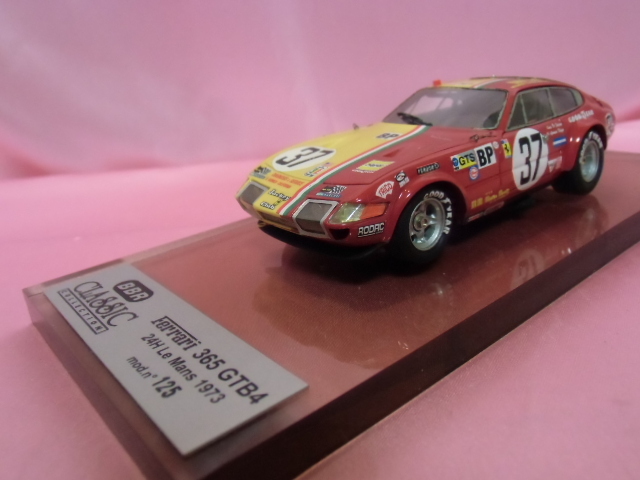 BBR・完成品・限定★フェラーリ 365 GTB4 #37 ルマン 1973★1/43の画像2