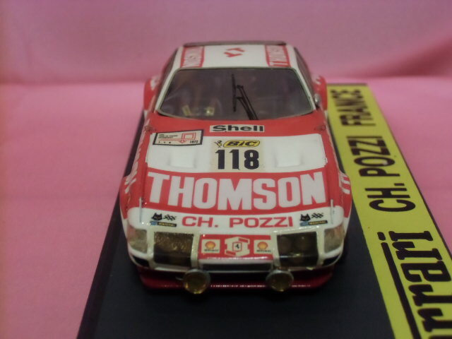 BBR・完成品★フェラーリ DAYTRONA GR 4 #118 THOMSON 1972★1/43の画像5