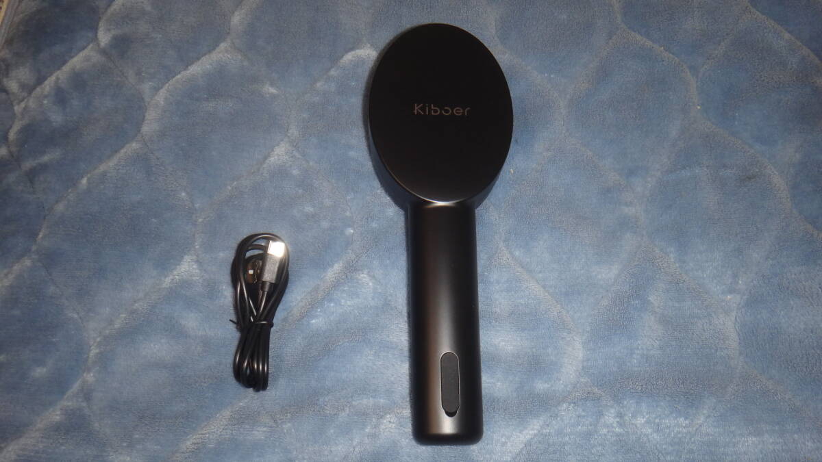 kiboer 電気ブラシ 電動 頭皮ブラシ 美顔器 頭皮 フェイス ボディ 1台多用 ems RF EP 3D振動 LED光エステ スカルプケアブラシ 乾湿