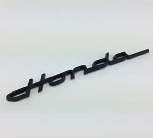 Honda クラシック エンブレム ブラック 筆記体 215mm×23mm ホンダ モンキー ゴリラ エイプ シャリー ダック_画像3