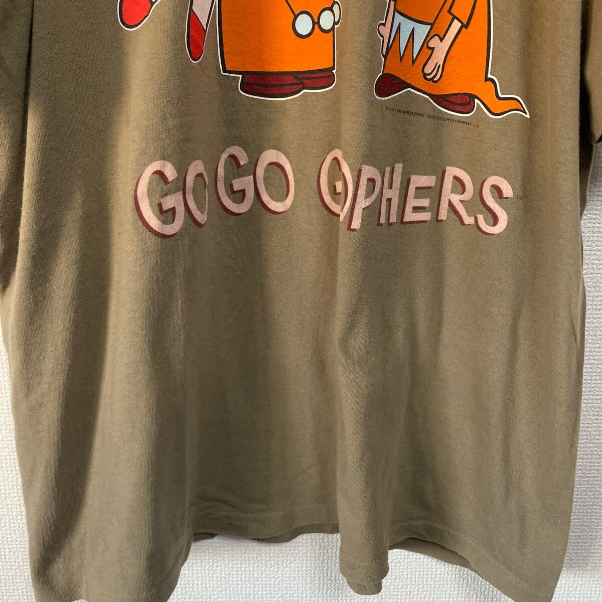 レア 90s GO GO GOPHERS change’s USA製 ヴィンテージ ビンテージ Tシャツ tee キャラクター アニメ 映画 ムービー バンド 古着 ロックの画像6