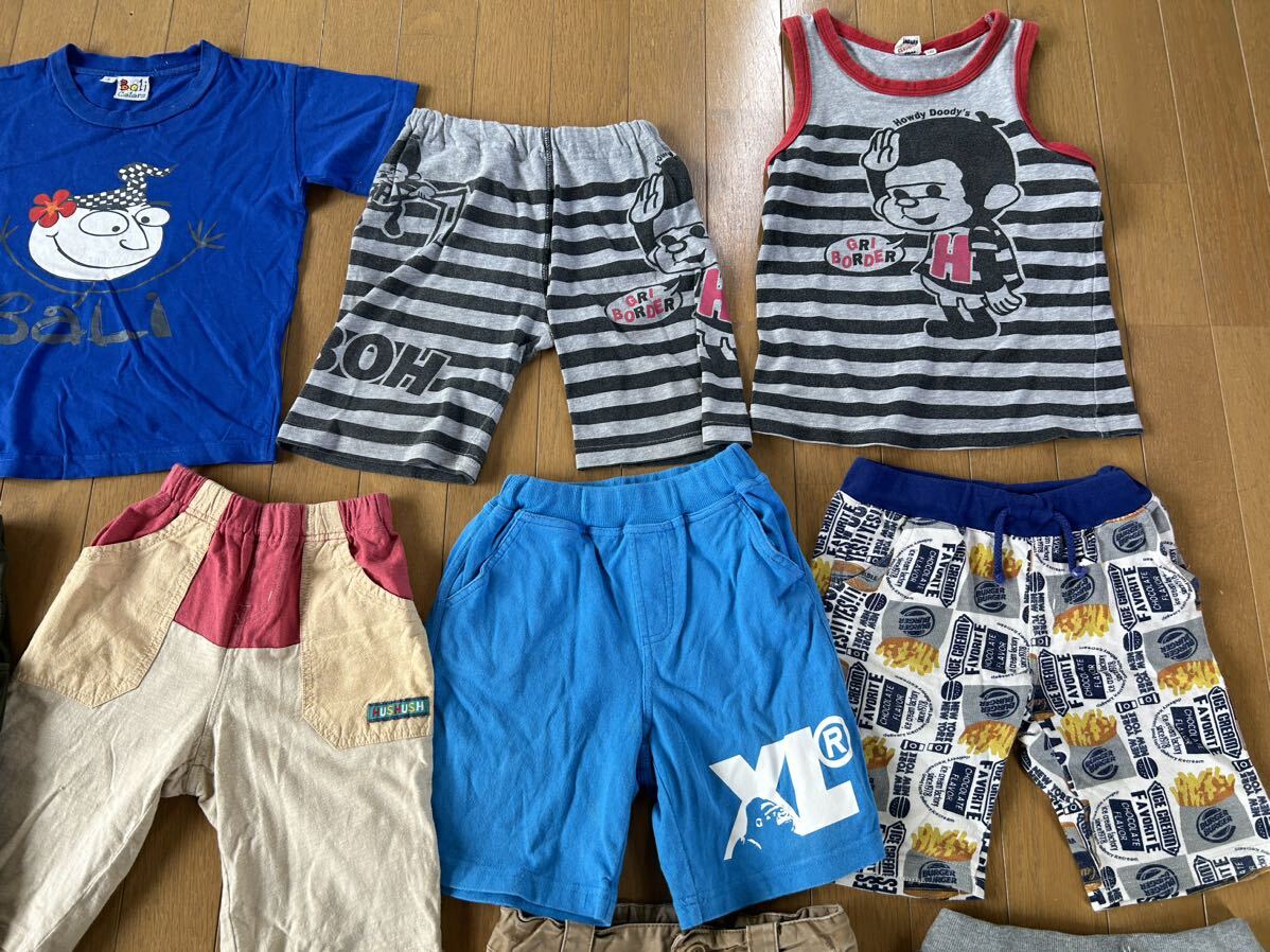 男の子 120cm VOLCOM・OIL CLOTHING SERVICE・XLARGEなどブランド入り36枚①_画像10