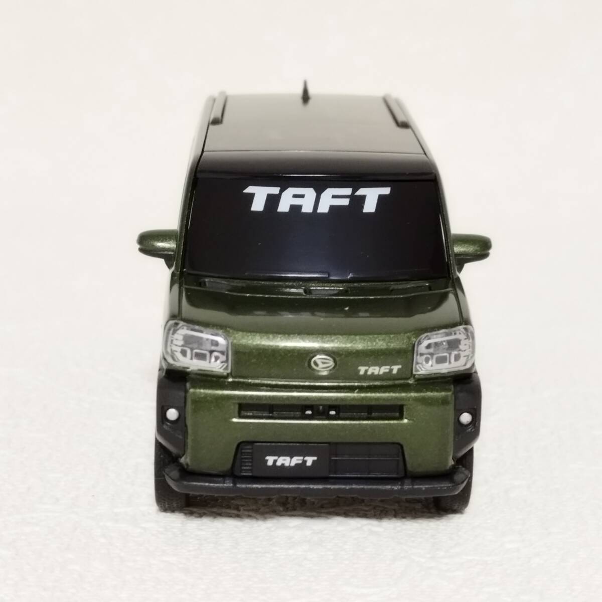非売品 ダイハツ タフト TAFT プルバックカー フォレストカーキメタリックの画像3
