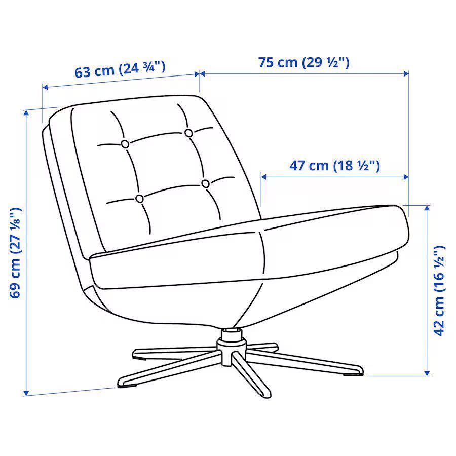 IKEA DYVLINGE グリーンの画像6