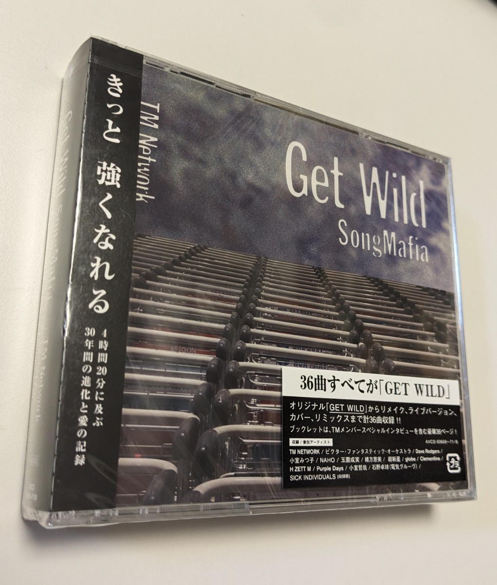 MR 匿名配送 CD TM NETWORK Get Wild Song Mafia 4CD TMN 小室哲哉 宇都宮隆 4988064936694_画像1