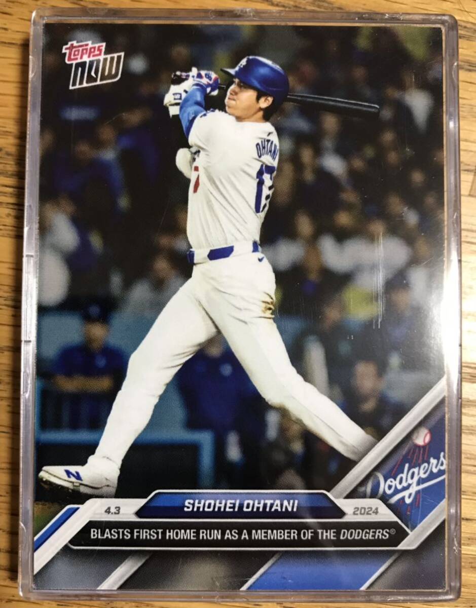 topps now 大谷翔平 ドジャース初HR 山本由伸 初勝利 2枚セット　Dodgers RC カード　Ohtani Yamamoto wbc _画像2