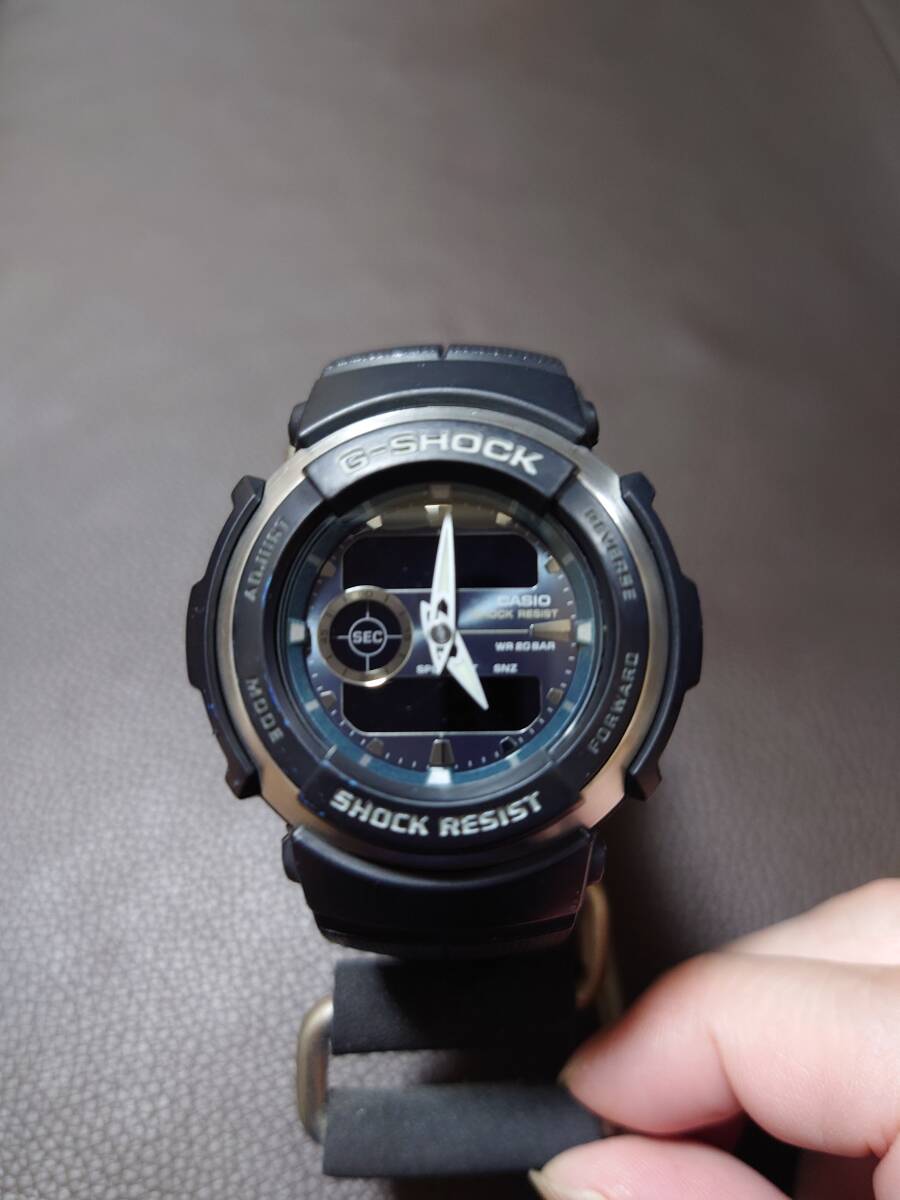 ジャンク 【カシオ G-SHOCK G-300 3750】 CASIO 腕時計の画像2