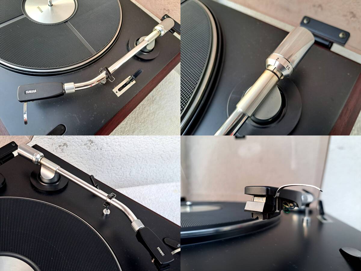 *YAMAHA Yamaha *YP-500* belt Drive record player * new goods belt installation * auto return *1.15Kg platter * operation verification settled *USED superior article *