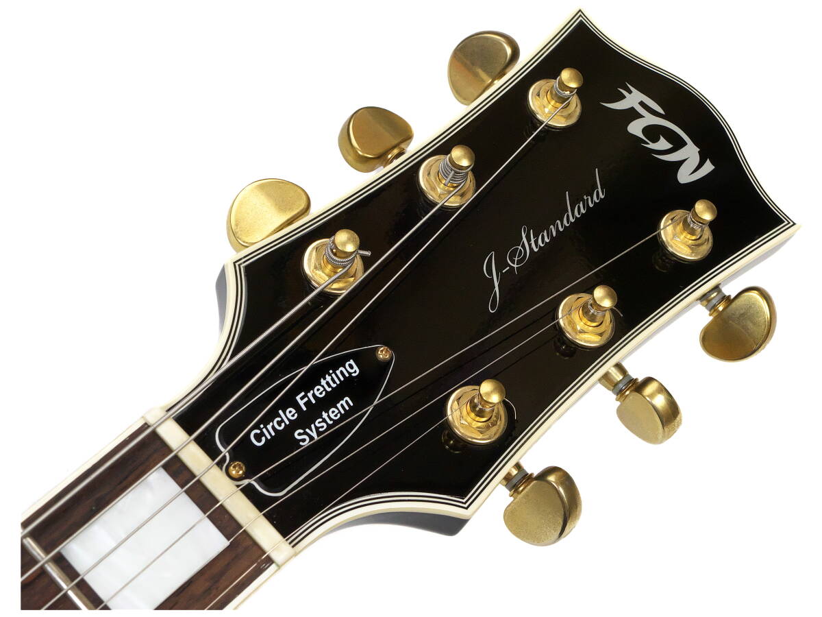 日本製 FUJIGEN JLC-5R Les Paul Custom FGN J-Standard フジゲン レスポールカスタム ギブソンの画像5