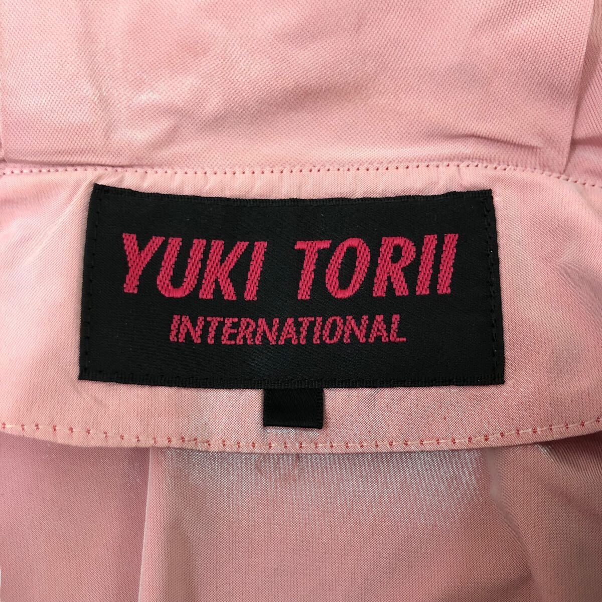 NB219 YUKI TORII ユキトリヰ ユキトリイ ジャケット アウター 上着 羽織り 七分袖 デザイン ピンク レディース 38_画像6