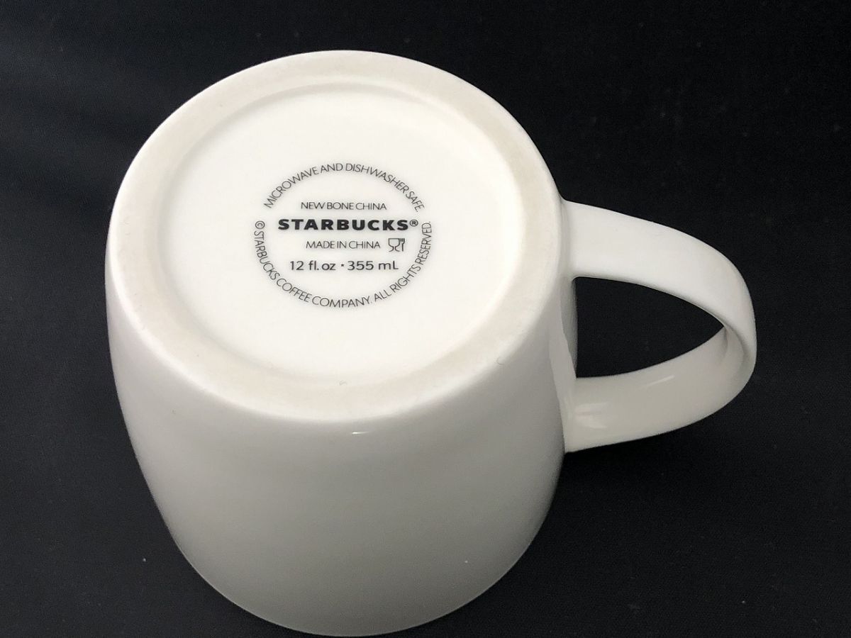 スターバックス Starbucks マグカップ 陶器製 ２点セット!! 未使用の画像5