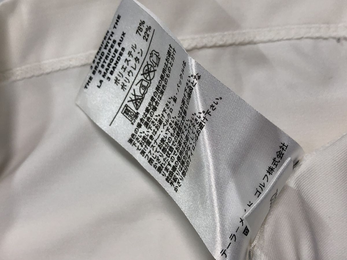 アディダス adidas ゴルフ メンズ ハイネックトレーニングシャツ Lサイズ 美品 中古 送料185円の画像5