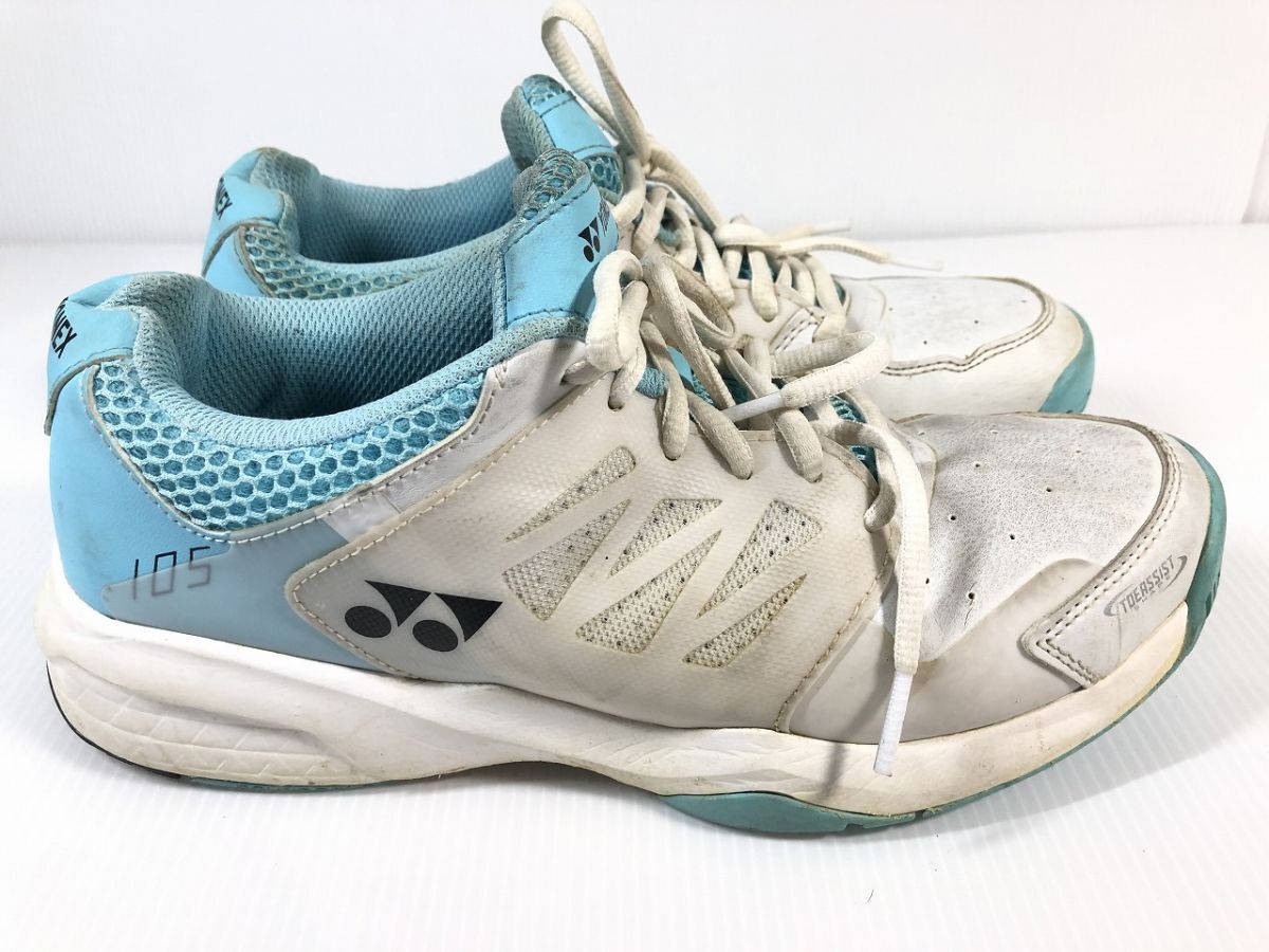 ヨネックス YONEX テニスシューズ シューズ レディース 25cm 白x ヨネックス YONEX テニスシューズ シューズ レディース 25cm 白x