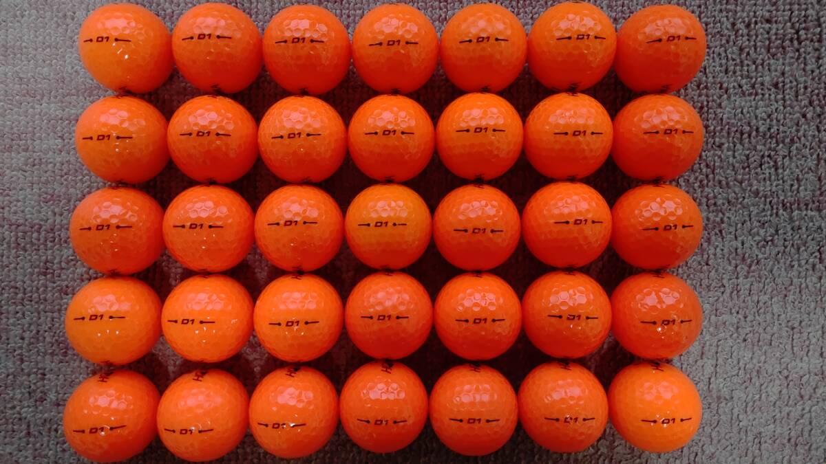 ２０２２ HONMA ホンマゴルフ D−１ オレンジ ロストボール ３５個の画像2