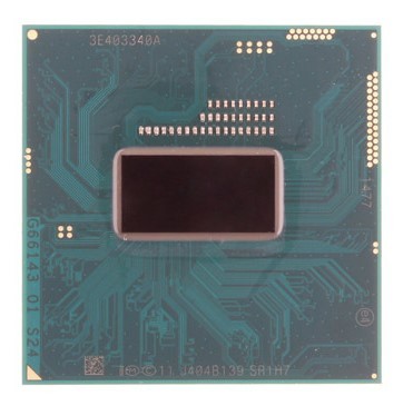 【中古パーツ】複数購入可CPU Intel Core i5-4300M 2.6GHz TB 3.3GHz SR1H9 Socket G3 ( rPGA946B) 2コア4スレッド動作品 ノートパソコン用_画像2