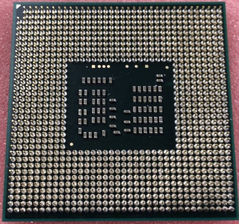  【中古パーツ】複数購入可 CPU Intel Core i5-480M 2.6GHz TB 2.9GHz SLC27 Socket G1(rPGA988A) 2コア4スレッド動作品 ノートパソコン用の画像1