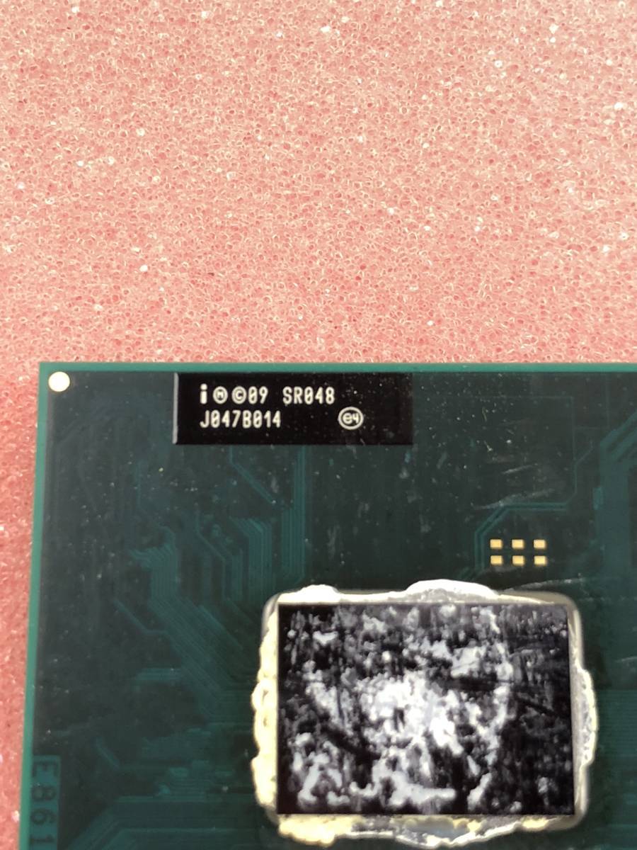 【中古パーツ】複数購入可 CPU Intel Core i5 2520M 2.5GHz TB 3.2GHz SR048 Socket G2 (rPGA988B) 2コア4スレッド動作品 ノートパソコン用の画像3