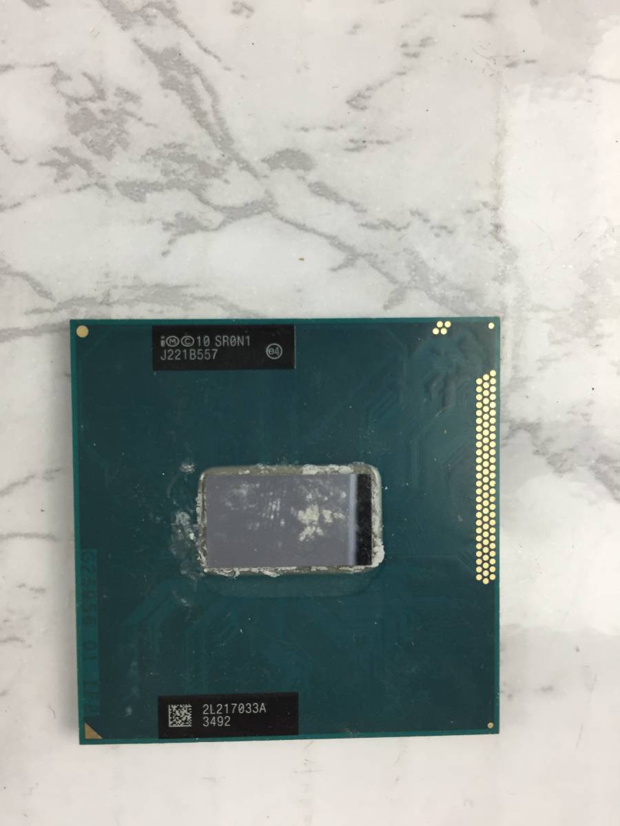 [ used parts ] several buy possible CPU Intel Core i3 3110M 2.4GHz SR0N1 Socket G2(Socket rPGA988B) 2 core 4s red operation goods for laptop 