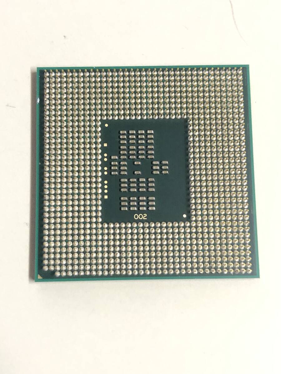 【中古パーツ】複数購入可 CPU Intel Core I7-720QM 1.6GHz TB 2.8GHz SLBLY Socket G1 (rPGA988A)4コア8スレッド動作品 ノートパソコン用_画像1