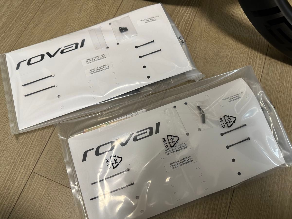 【新品】ROVAL RAPIDE CLX 2 ブラックロゴ前後セット