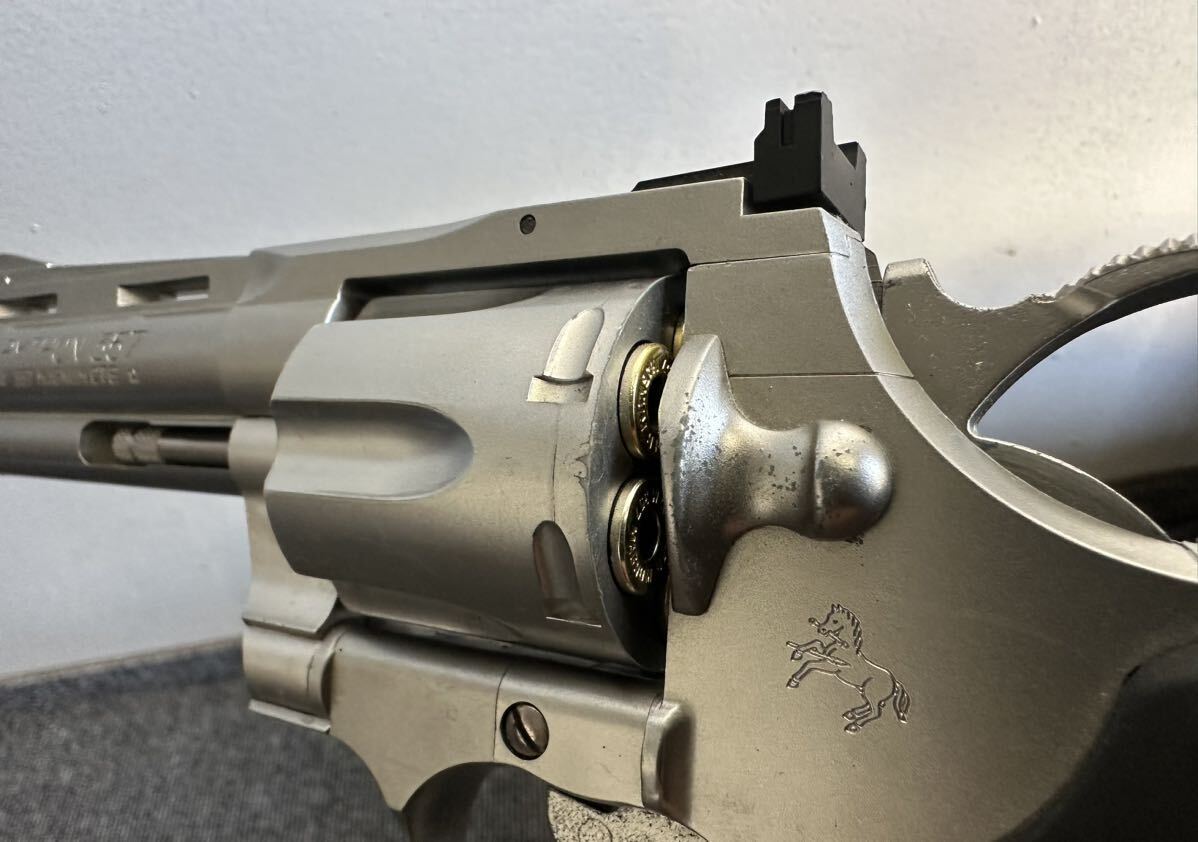 PYTHON 357 MAGNUM CTG ガスガン 中古 ジャンク_画像6