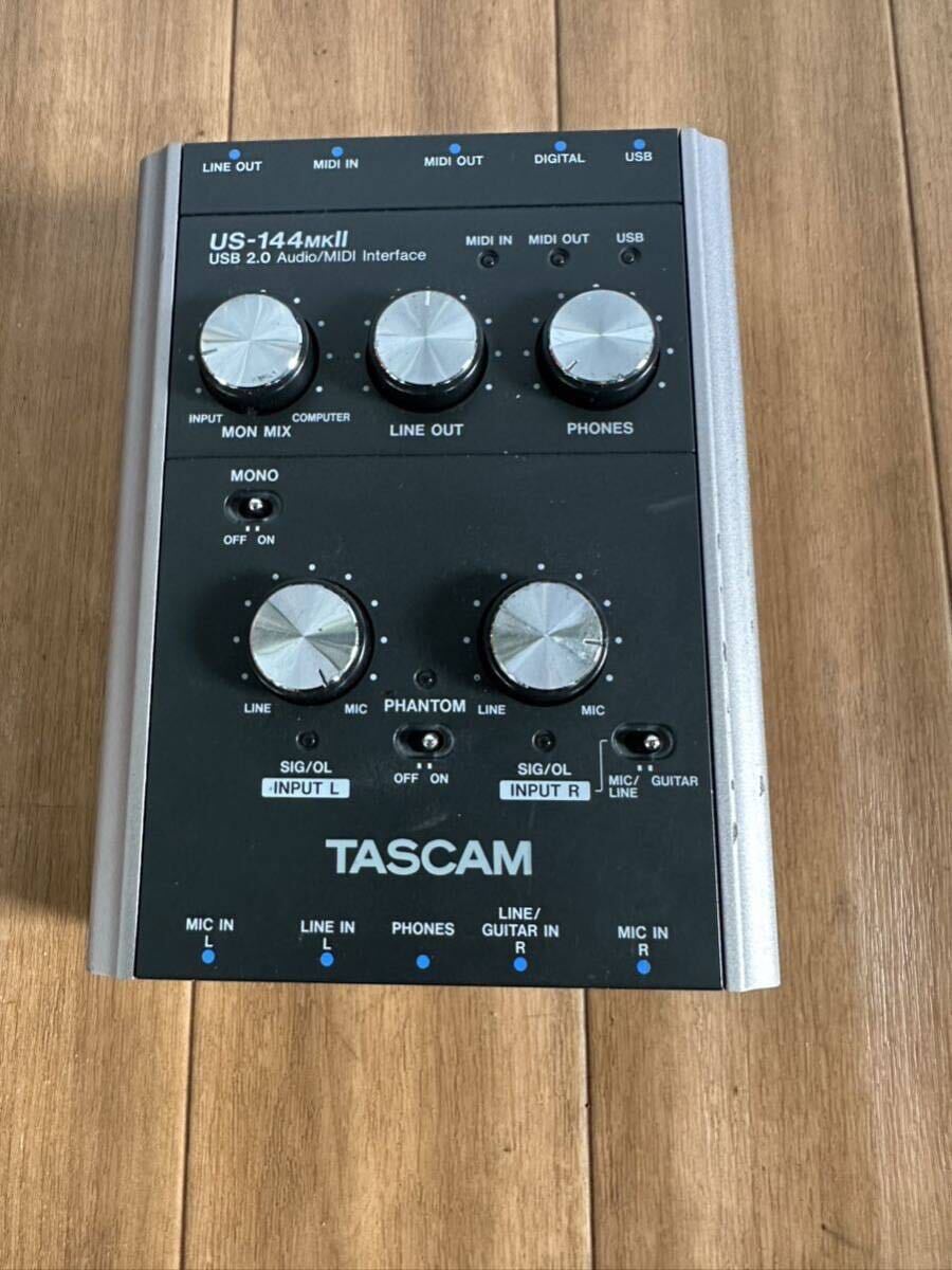 TASCAM US-144MK2 オーディオインターフェース 未確認ジャンク品_画像1