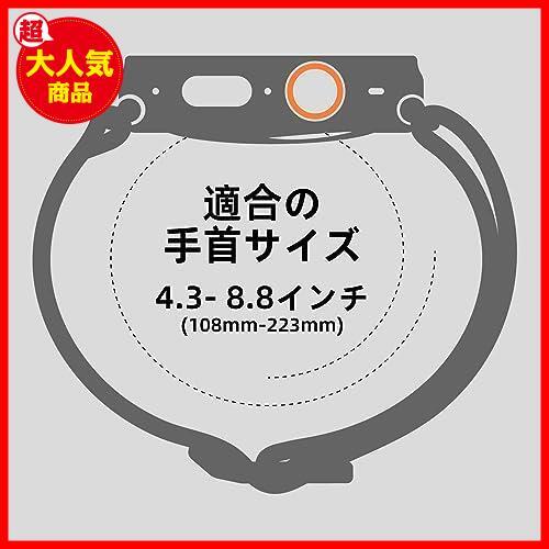 ★42mm44mm45mm49mm_アーミーグリーン★ [] コンパチブル アップルウォッチ バンド ナイロン Apple Watch バンド スポーツ 49mm_画像6