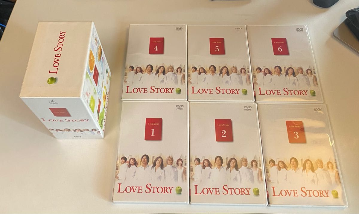 希少 LOVE STORY DVD-BOX 初回 限定 送料無料