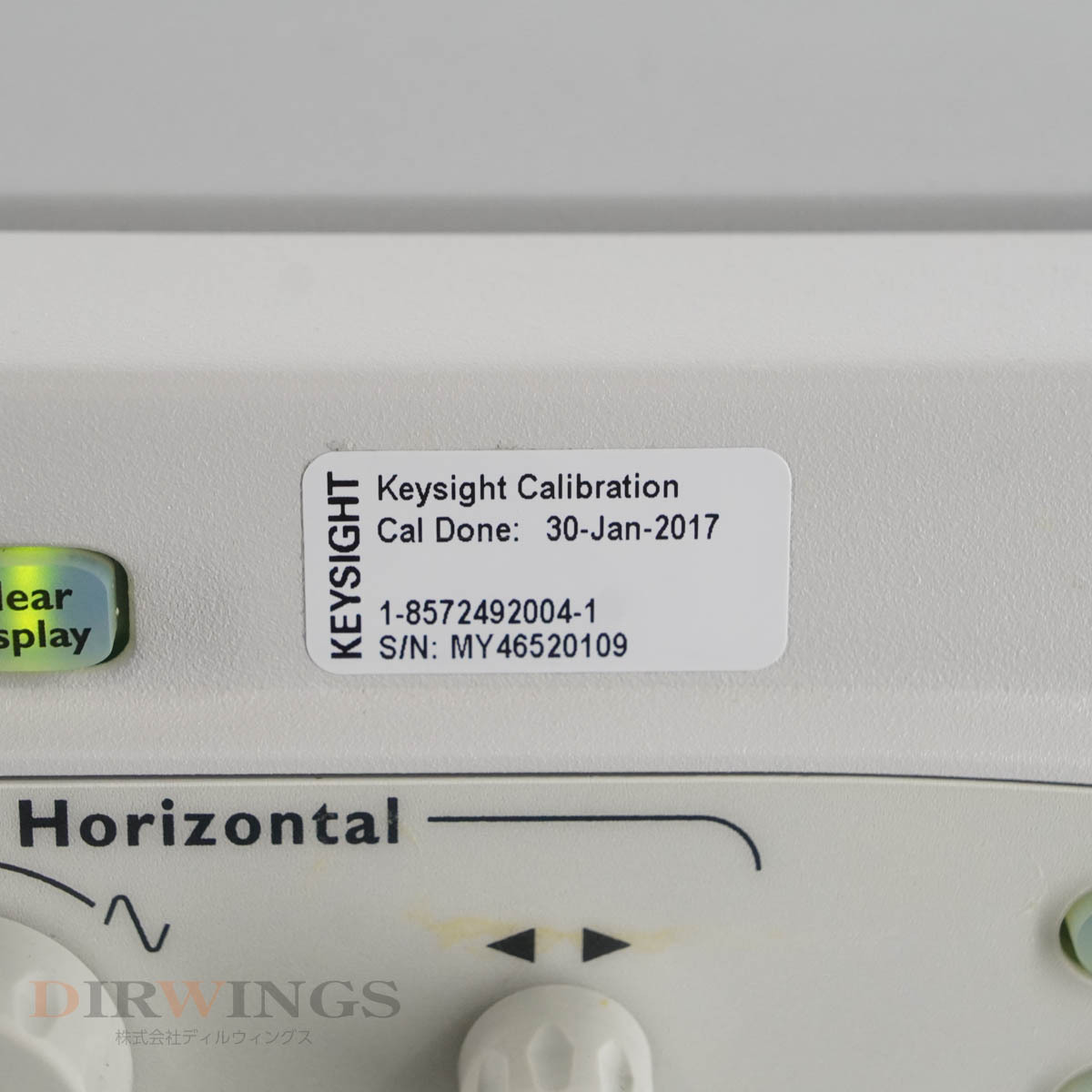 [JB] 保証なし DCA-J 86100C infiniium Agilent Digital Communications Analyzer Oscilloscope OPT 001 092 hp Keysight...[05791-1105]の画像7