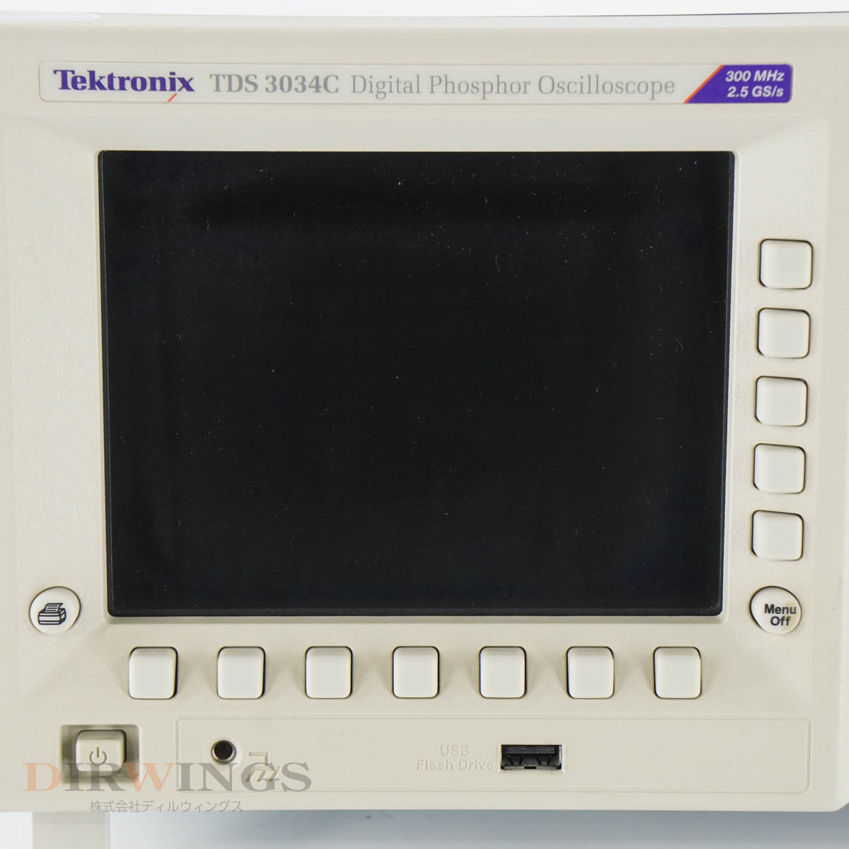 [JB]保証なし TDS 3034C TDS3034C Tektronix Digital Phosphor Oscilloscope 300MHz 2.5GS/s テクトロニクス オシロスコープ..[05711-0022]の画像6