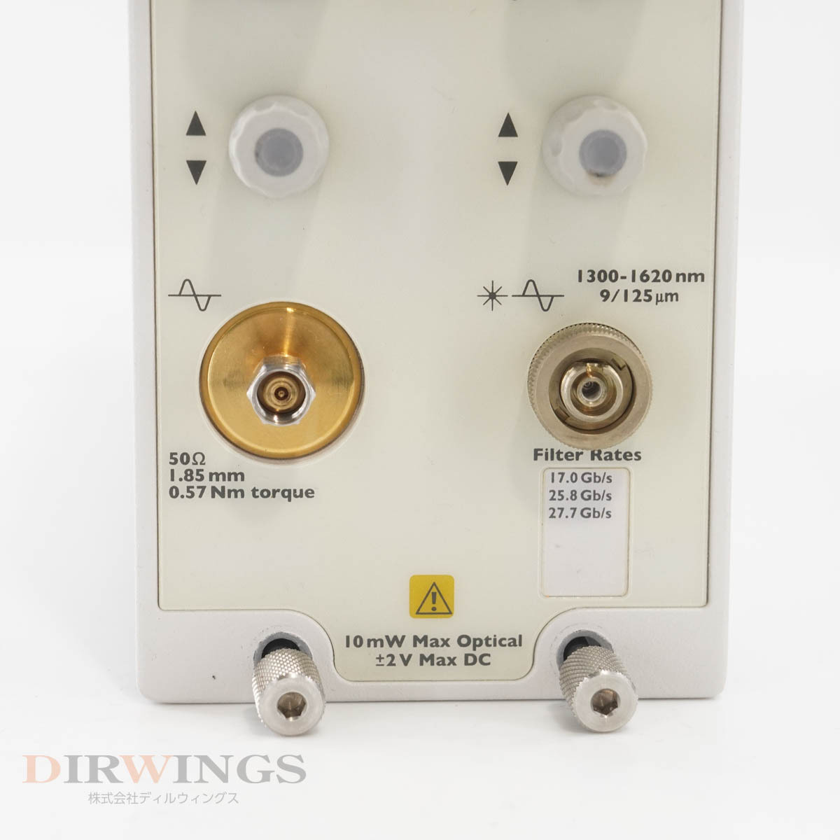 [DW] 8日保証 86116C ATO-70590 Keysight OPT 025 UK6 hp Keysight 80GHz Electrical 40GHz Optical Oscilloscope OE Modul...[05791-0534]の画像5