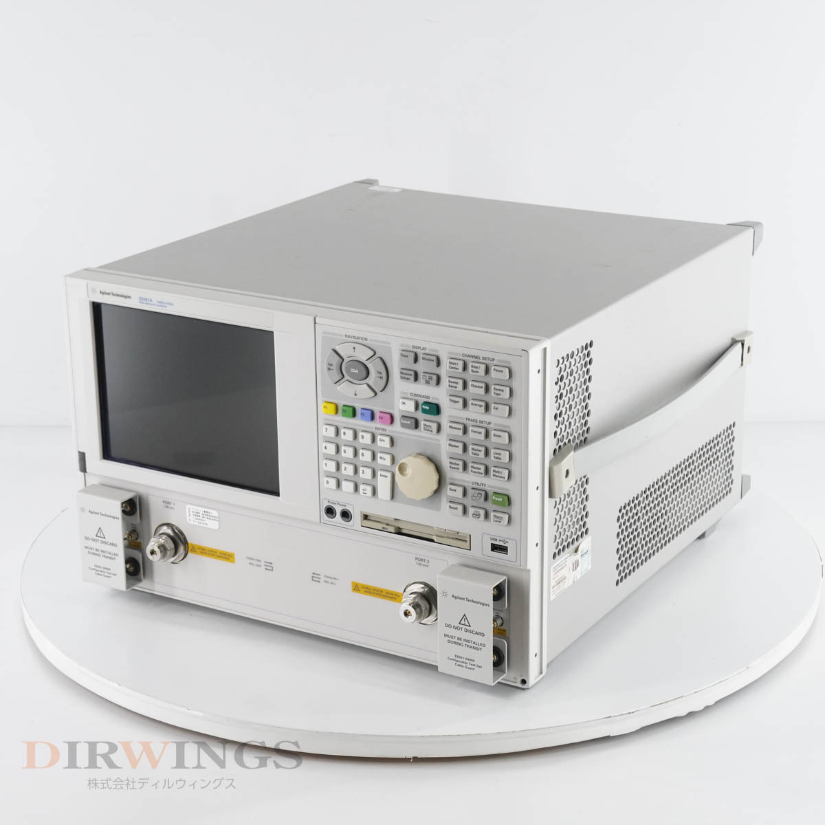 [JB] 保証なし E8361A ATO-56115 Agilent PNA Network Analyzer OPT 010 014 016 1A7 UNL 10MHz-67GHz hp Keysight ネット...[05791-0605]の画像2