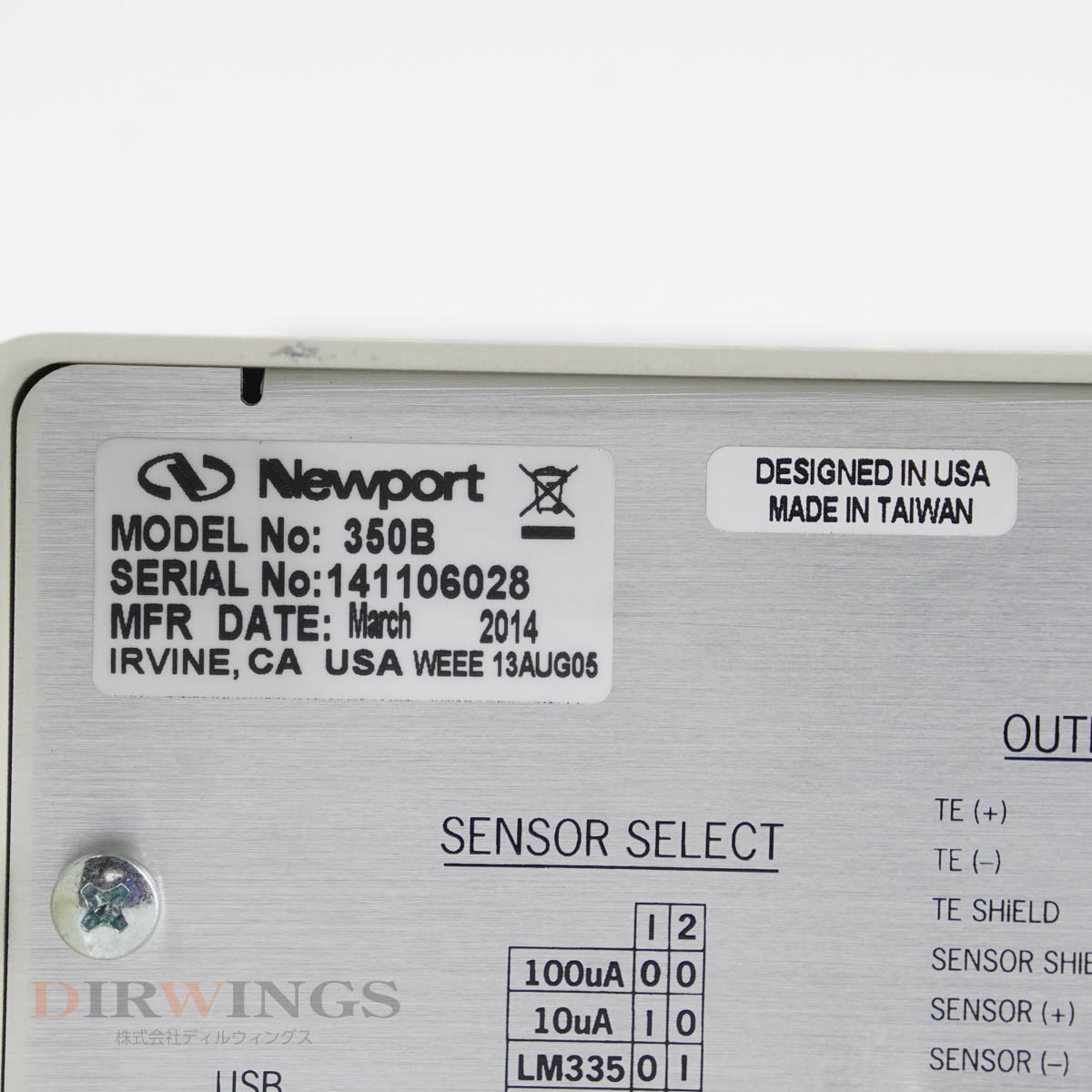 [DW] 8日保証 350B NEWPORT ニューポート TEMPERATURE CONTROLLER TECコントローラー 温度調節器[05791-1365]の画像9